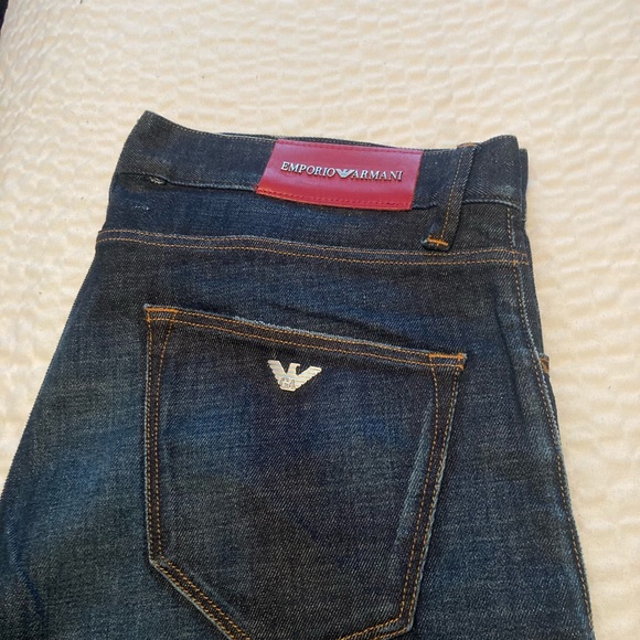 Emporio Armani Indigo Denim Jeans - Picture 1 of 4